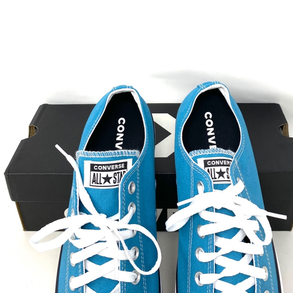 Converse Chuck Taylor All Star OX Low Top Canvas Blue Men Size Sneakers A06170C - Picture 6 of 10